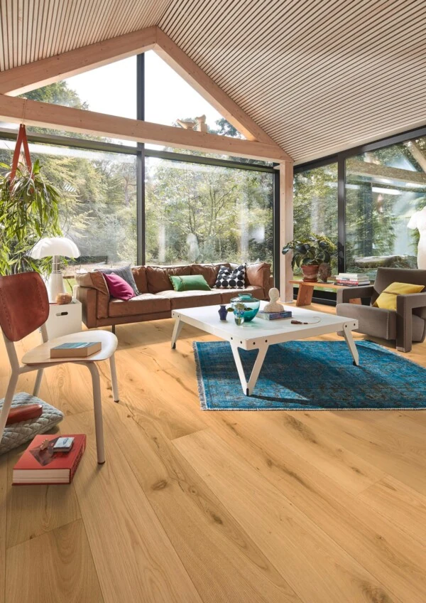 Parquet de madera natural en Teruel